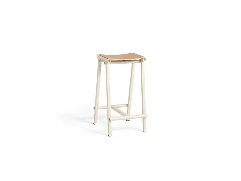 Taburete 8 Bar Stool Low Eggshell - Hay Nu rata