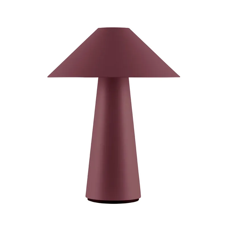 Lampa de masă portabilă Cannes IP44 Burgundy - Globen Lighting Ofertă
