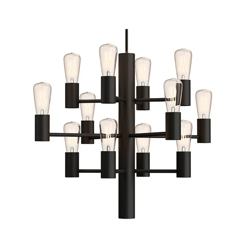 Retur gratuit Manola Mini 12 Candelabru Negru - Herstal