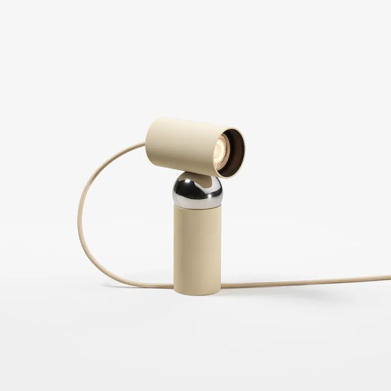 Lampa de masă Bilboquet Linen - FLOS Cumpărături sigure
