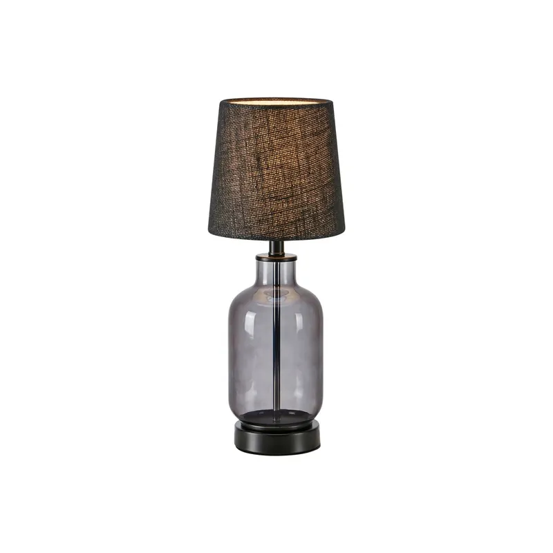 Calitate înaltă Lampa de masă Costero H43 Smoke/Black - Markslöjd