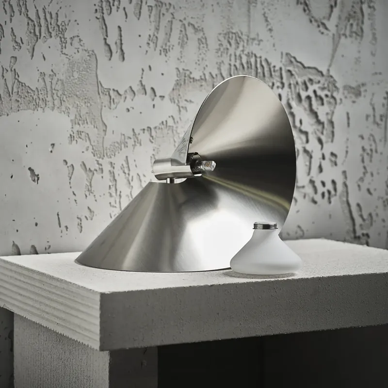 Peel Veioză Brushed Stainless Steel - Frandsen Cel mai vândut