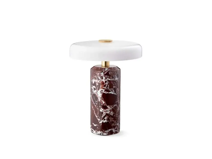 Plată sigură Trip Portable Veioză Burgundy - Design By Us