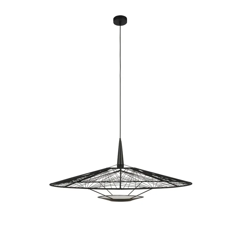 Carpa Lustră Pendul L Black - Forestier Reducere extra