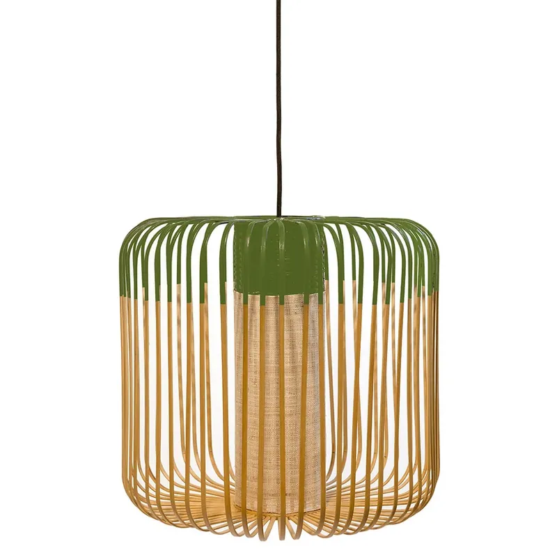 Ofertă de sezon Lampă suspendată Bamboo M Green - Forestier