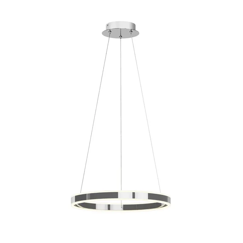 Lyani Lustră Pendul Ø50 Chrome/White - Lucande Reduceri
