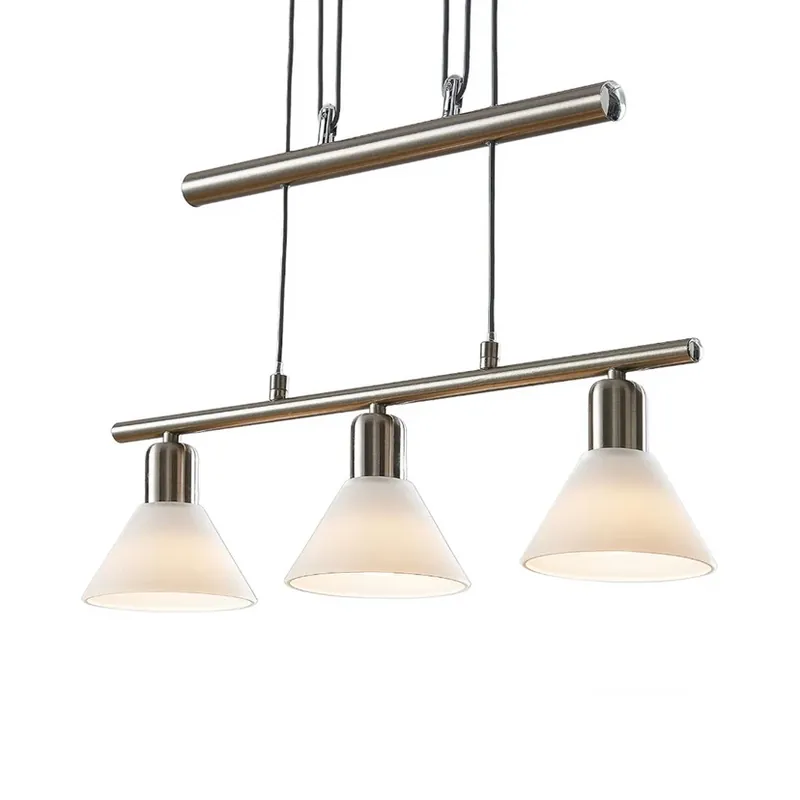 Ofertă Delira 3 Lustră Pendul Nickel - Lindby