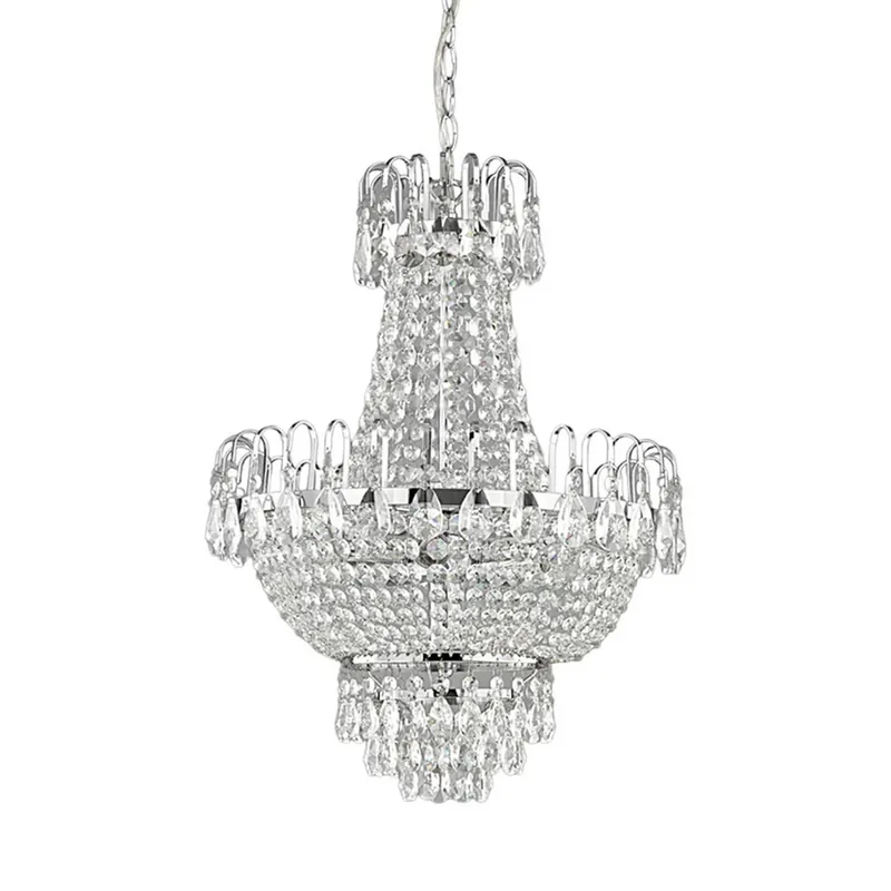 Reducere Casparia Plafoniere Clear/Chrome - Lindby