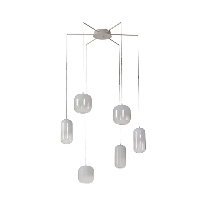 Avelina 6 LED Lustră Pendul Alb - Lucande Lichidare de stoc