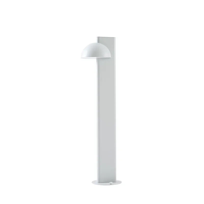 Bornă luminoasă LED Velira, înălțime 77 cm, cu 1 bec, gri deschis, IP44 - Plată sigură