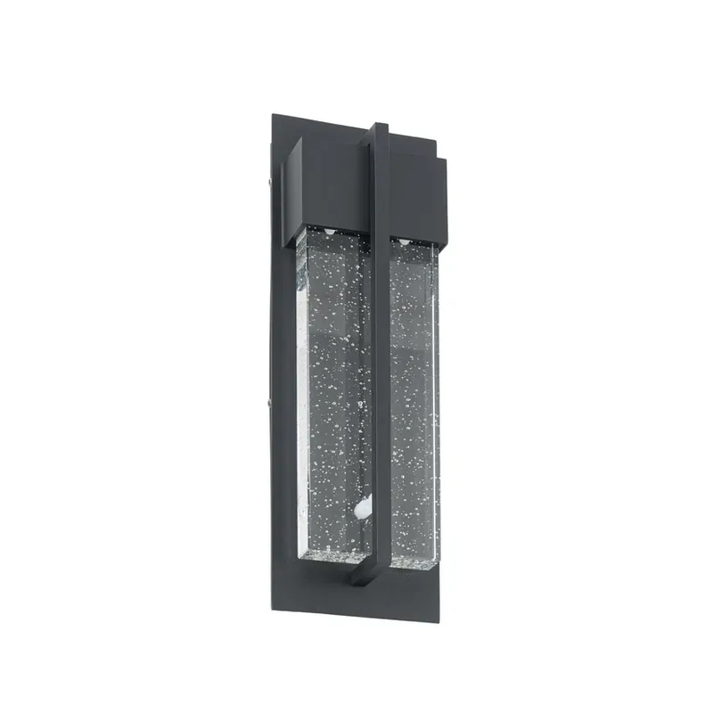 Lampa de perete pentru exterior cu LED Velune, antracit/transparent, 35 cm, CCT Disponibil imediat