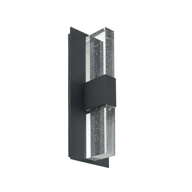 Lampa de perete pentru exterior cu LED Velune, antracit/transparent, 46 cm, CCT Cel mai bun preț