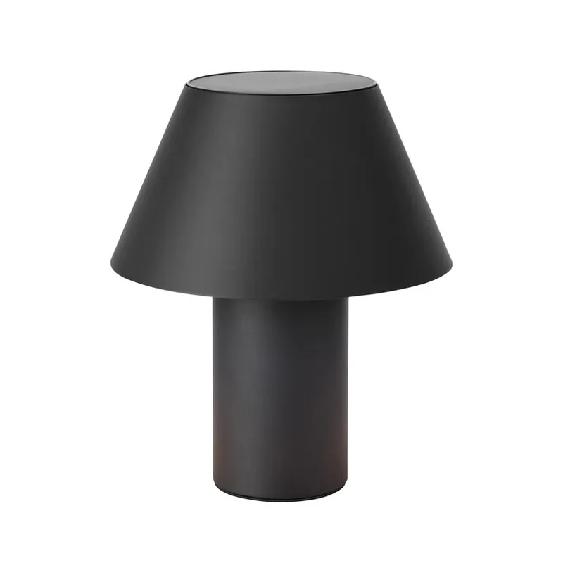 Disponibil imediat Lampă de masă solară LED Vivo, negru, IP44, înălțime 30 cm, dimabil.