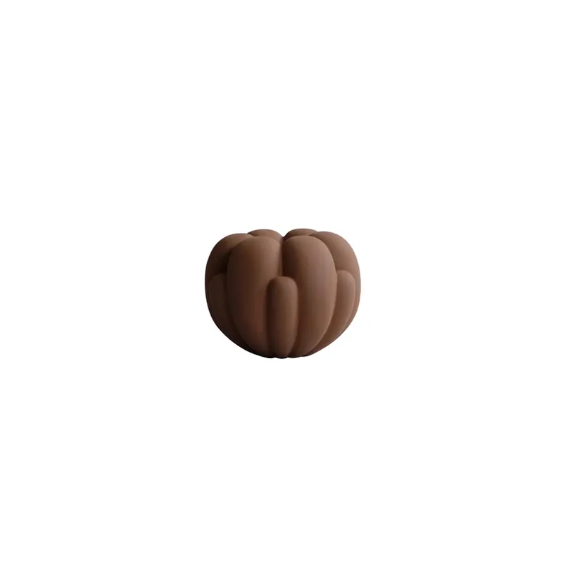 Vază BLOOM Petit, maro migdal 18 cm ceramică - 101 Copenhagen Doar azi