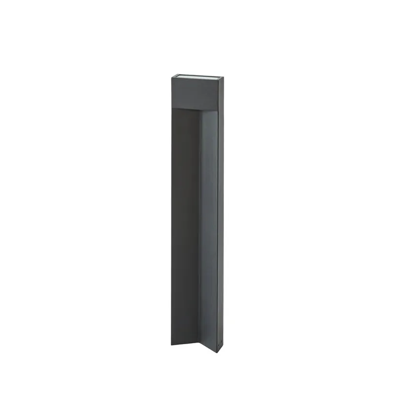 Bornă luminoasă LED Kaholo, aluminiu, IP44, negru, 90 cm - Lucande Cel mai vândut