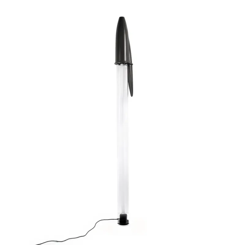 Lampă suspendată LED BIC, negru, lungime 173 cm - SELETTI Ofertă
