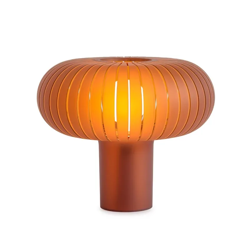Lampa de masă Teresa Frozen, chihlimbar, dimabil, E27 - Kartell Promoție
