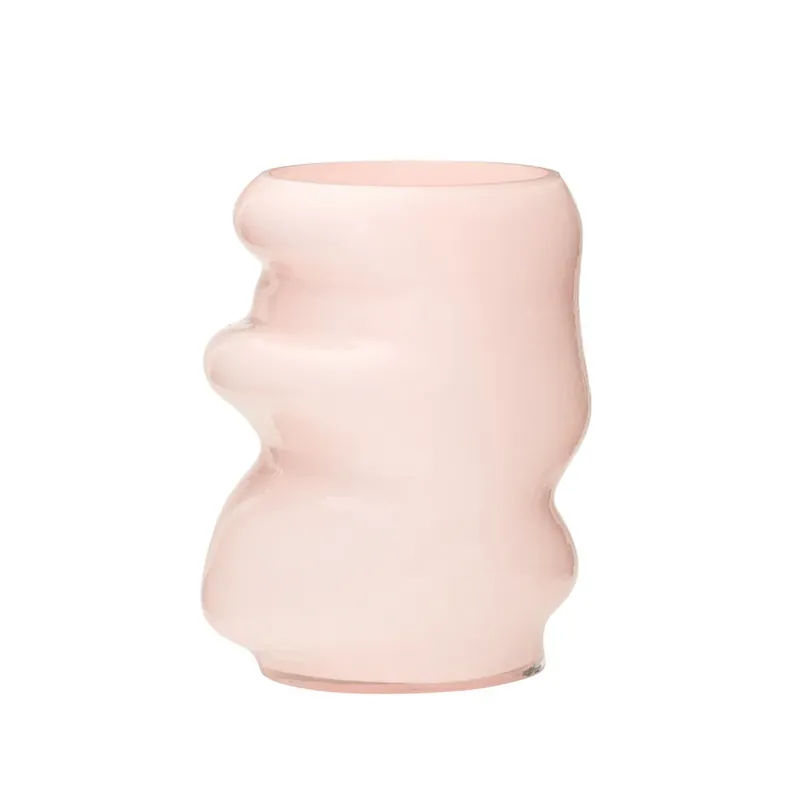 Vază Lote roz, înălțime 25 cm - Hübsch Nu rata
