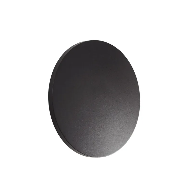 Lampă de perete exterioară cu LED Selinel, Ø 23 cm, cu număr de casă, negru, Promoție