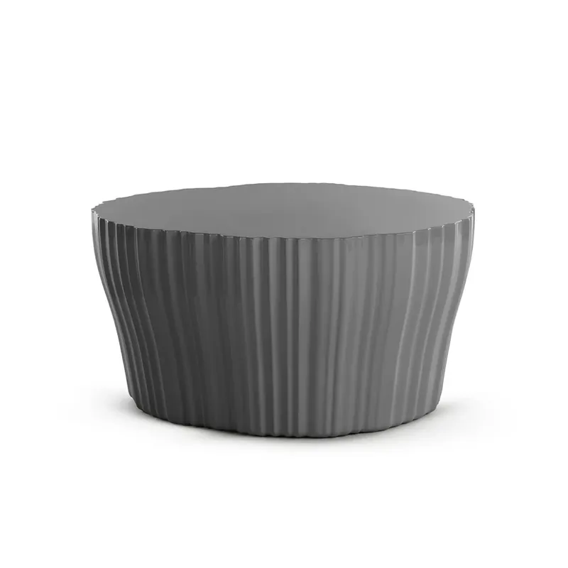 Cumpărături sigure Măsuță auxiliară Corteza, antracit, înălțime 36 cm - Kartell