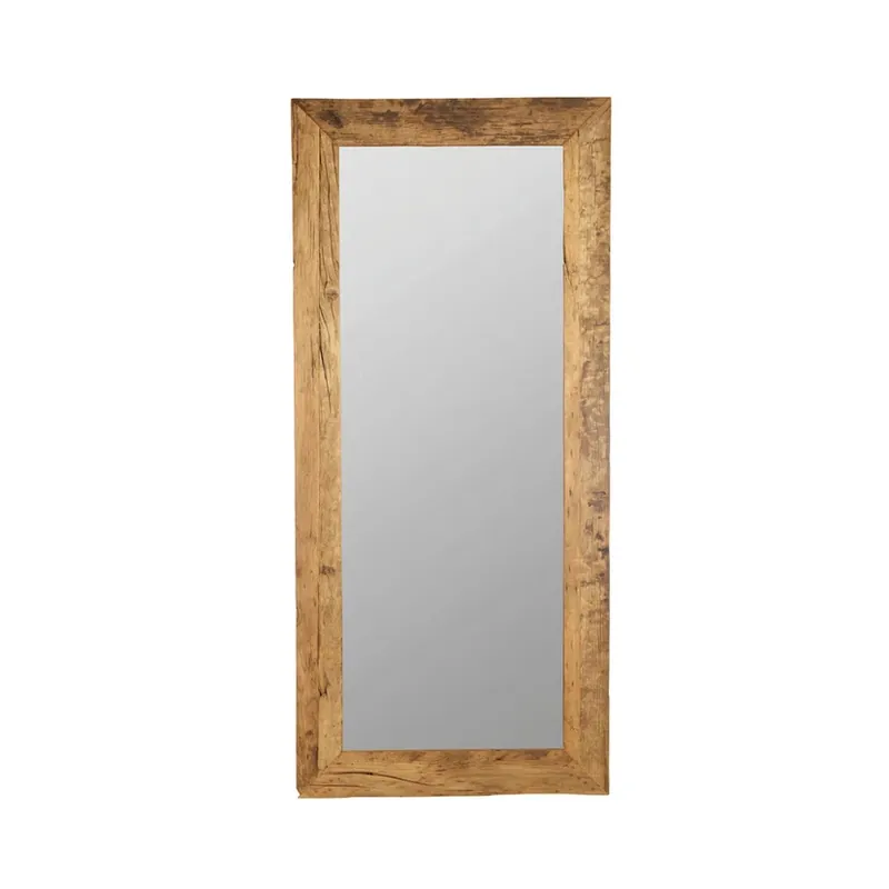 Oglindă de perete HDPure, ramă din lemn, 210 x 95 cm - House Doctor Retur gratuit