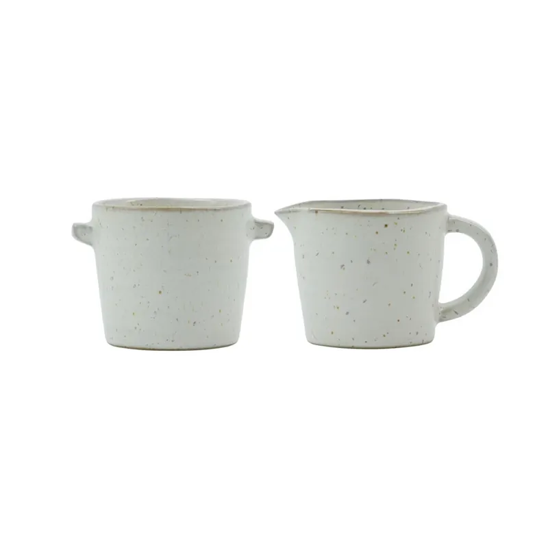 Set pentru lapte și zahăr HDPion, gri, ceramică - House Doctor Ofertă exclusivă