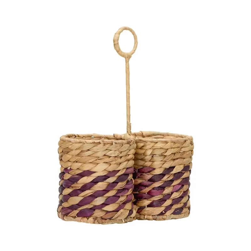 Coș HDOrgi, din stuf de apă, 26 x 13 x 33 cm - House Doctor Reduceri
