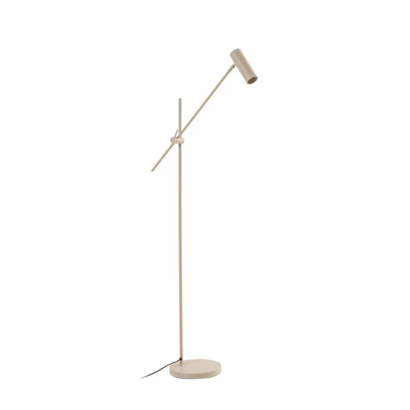 Lampadar Vilo, GU10, bej, orientabil, înălțime 153 cm, metal - Lindby Expediere rapidă