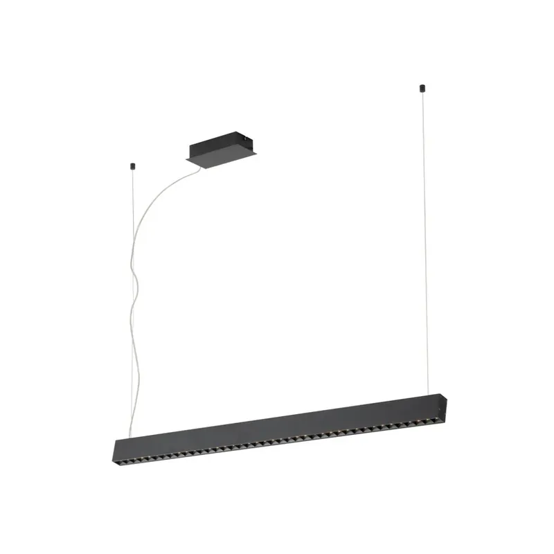 Discount Lampă suspendată LED Termini, negru, 107 cm, metal - Stars of Light
