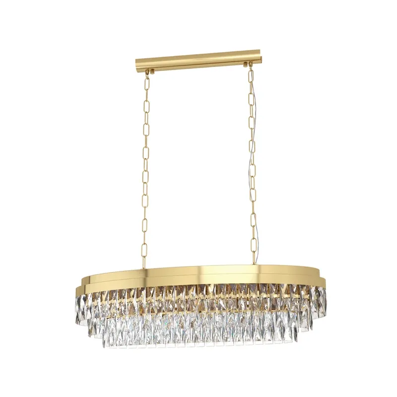 Ofertă limitată Lampă suspendată Valparaiso aurie 90x30 cm din metal - Stars of Light