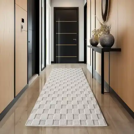 Covor traversa Helix V4 Crem 80x150 cm Promoție