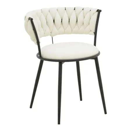 Bestseller Scaun cu brate Alkia I Ecru 57x58.5x72 cm