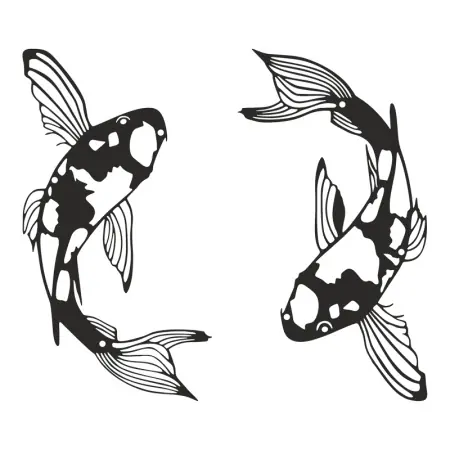 Super ofertă Set 2 bucati Decoratiune de perete din metal, Konda, Negru, 0.2x17x32 cm