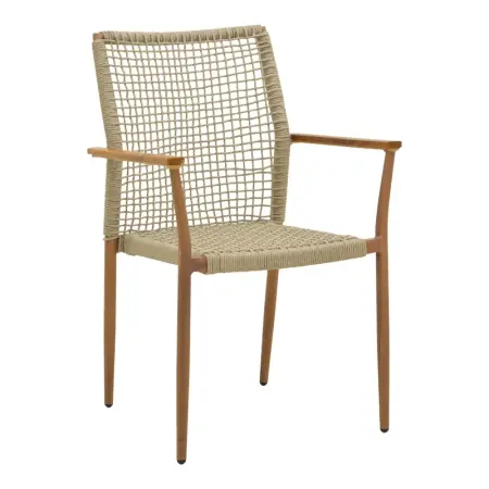 Retur gratuit Scaun Stivuibil, Solana, Natural, 57x56x95 cm