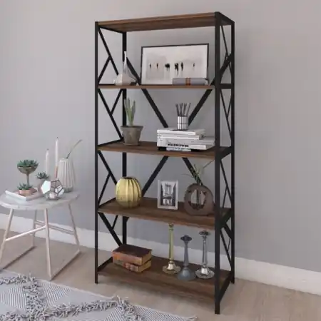 Vezi acum Biblioteca, Bimblem, Nuc, 30x60x150 cm