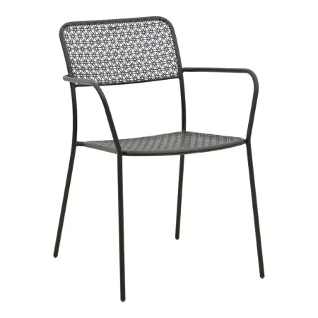 Vezi acum Scaun de gradina Stivuibil, Federal, Negru, 58x57x81.5 cm
