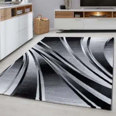 Covor Parma Negru V1 200x290 cm Popular