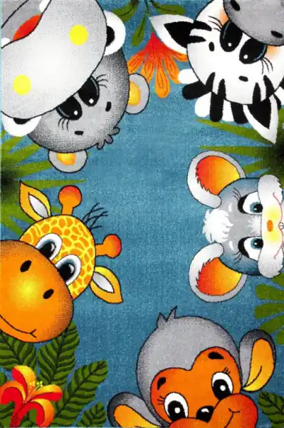 Covor Pentru Copii, Kolibri Animalute 200x300 cm Reducere extra