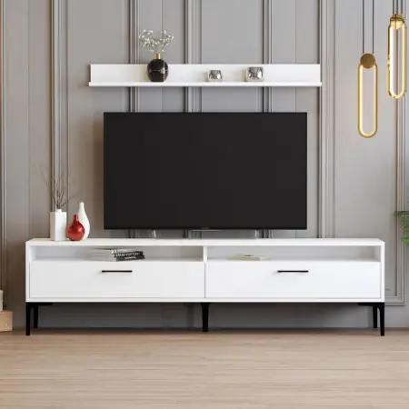 Expediere rapidă Comoda TV Istanbul - Alb