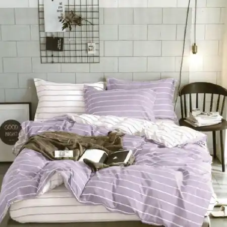 Reduceri Lenjerie Fine Stripes (Bumbac Satinat)