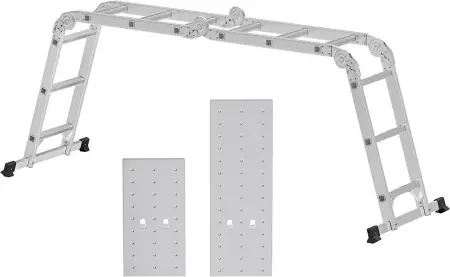 Cel mai vândut Scara multifunctionala, Songmics, 3,6 m, 150 kg, GLT36M