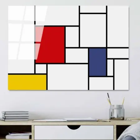 Ofertă limitată Tablou din sticlă temperată UV Multicolor 70x100 cm