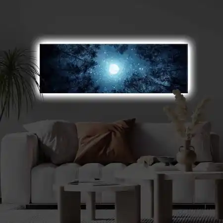 Tablou cu LED Urban Denizen Multicolor 30x90 cm Livrare rapidă