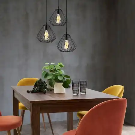 Ofertă de sezon Lustra Diamond Negru 43x117 cm