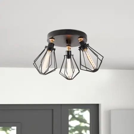 Ultima șansă Lustra Oylat Negru 56x31 cm