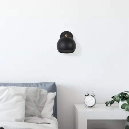 Aplica Sivani Negru 15x28x21 cm Mai ieftin