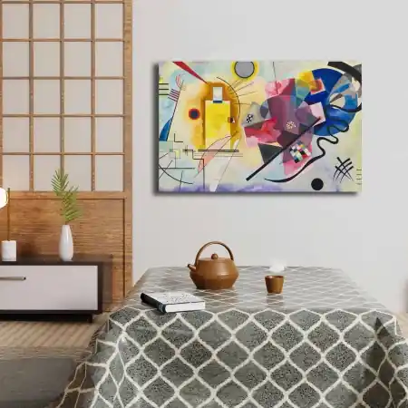 Ieftin Tablou Rainbow Aurora Multicolor 45x70 cm