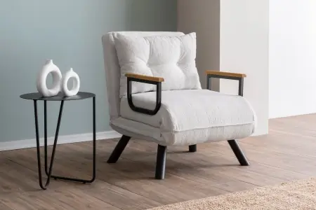 Reducere specială Fotoliu extensibil Sando Alb