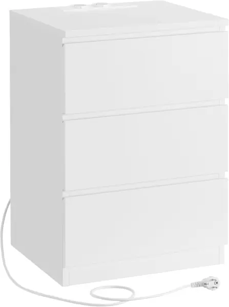 Noptiera, Vasagle, Alb, LET631W14V1, 35 x 40 x 59 cm Premium