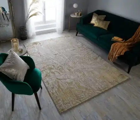 Covor Arissa Gold 120x170 cm, Flair Rugs Retur ușor